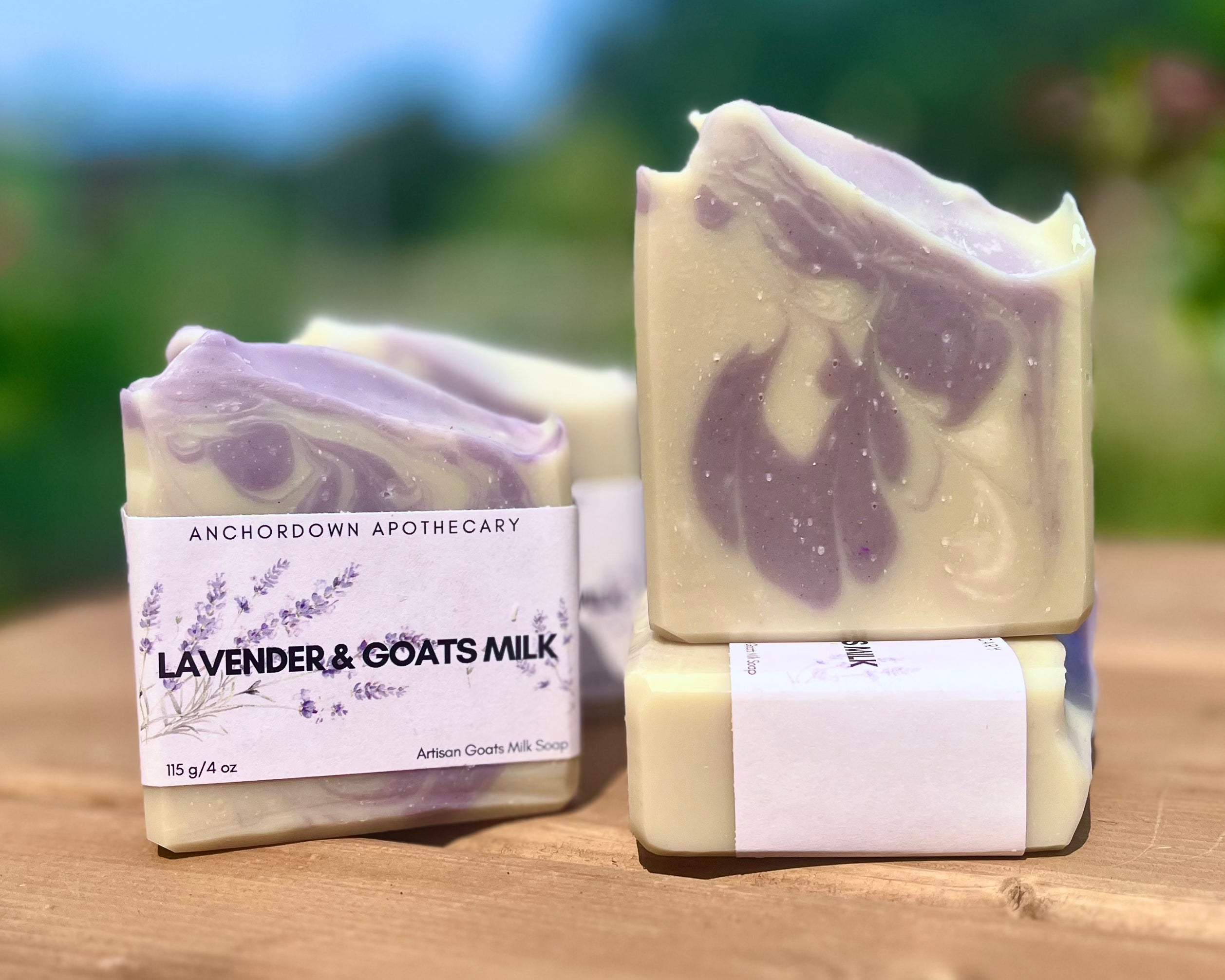 Lavender & Goats Milk Bar Soap